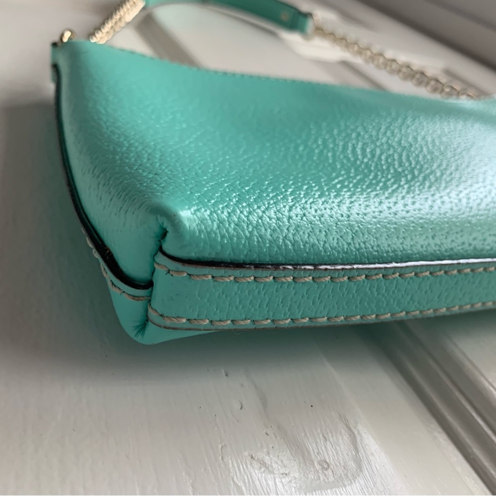 Kate Spade Turquoise Bag and Wallet w/ Dust bag - Picture 5 of 16